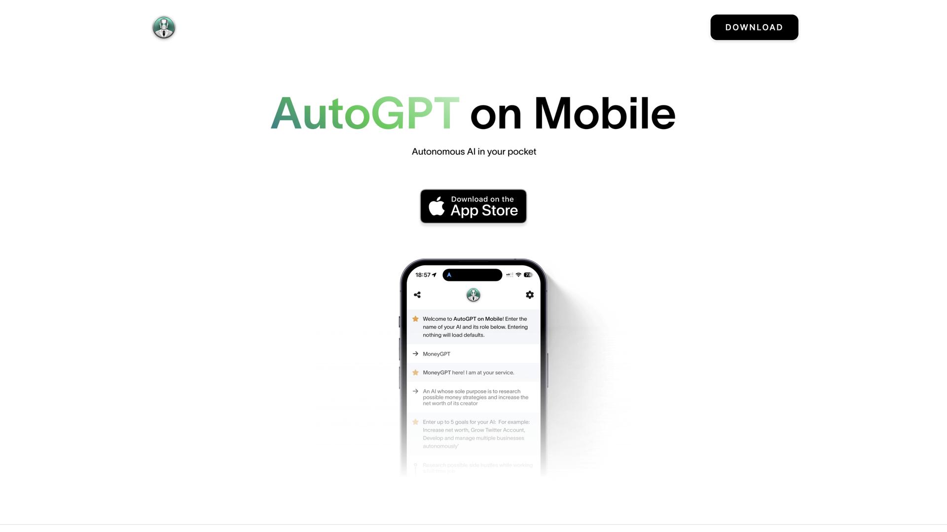 AutoGPT on Mobile