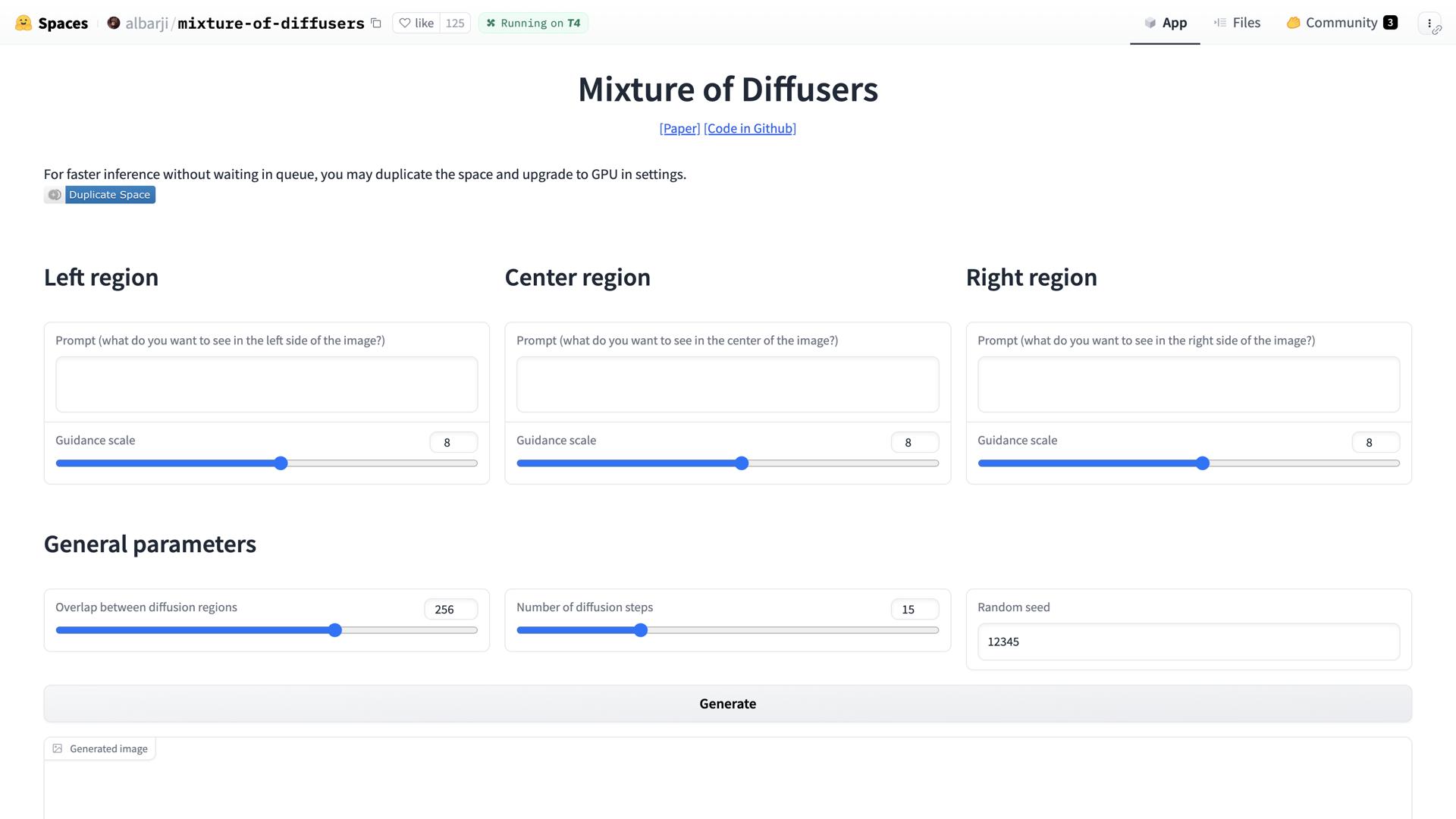 Mixture Of Diffusers
