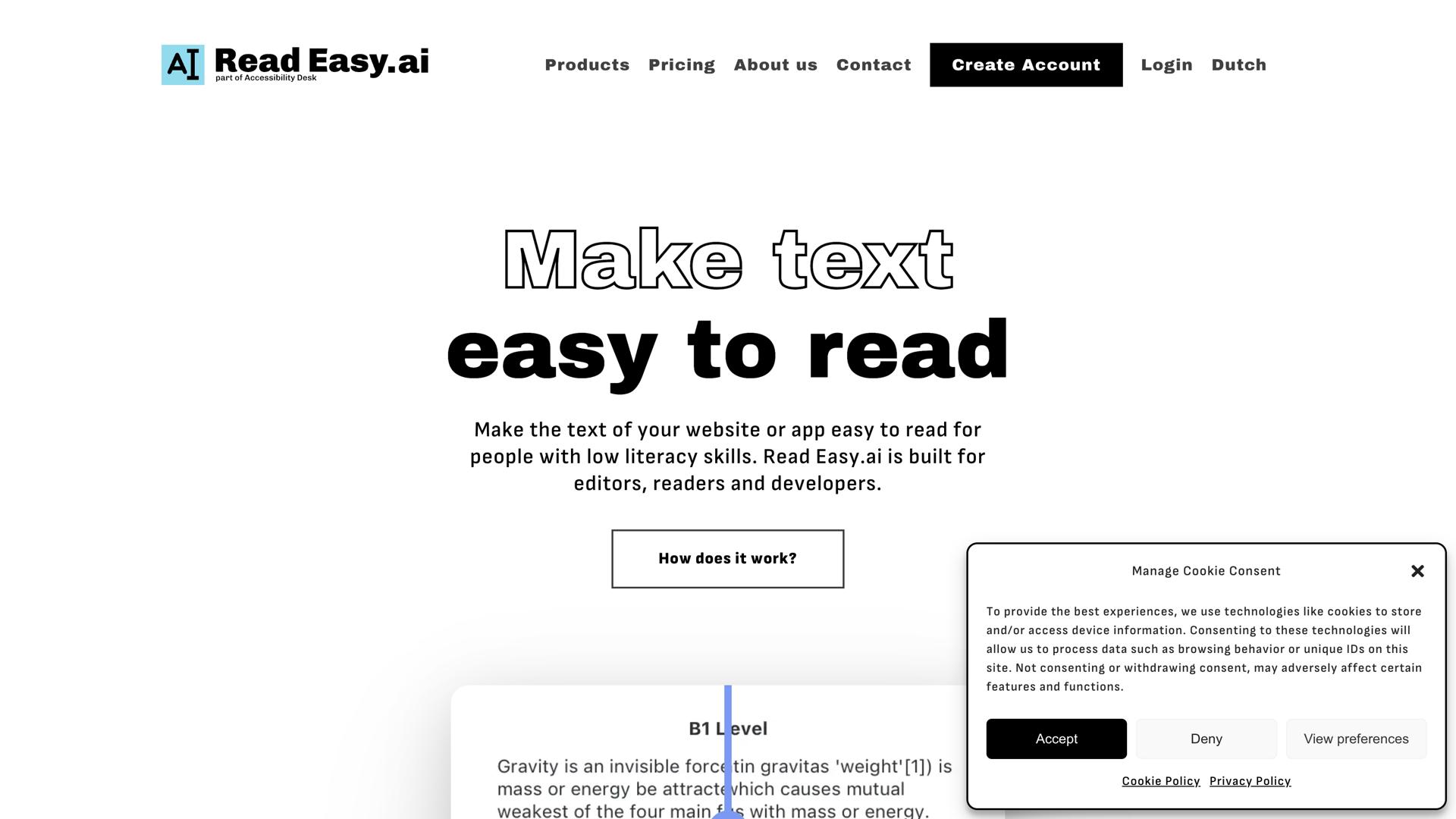 Read Easy.ai