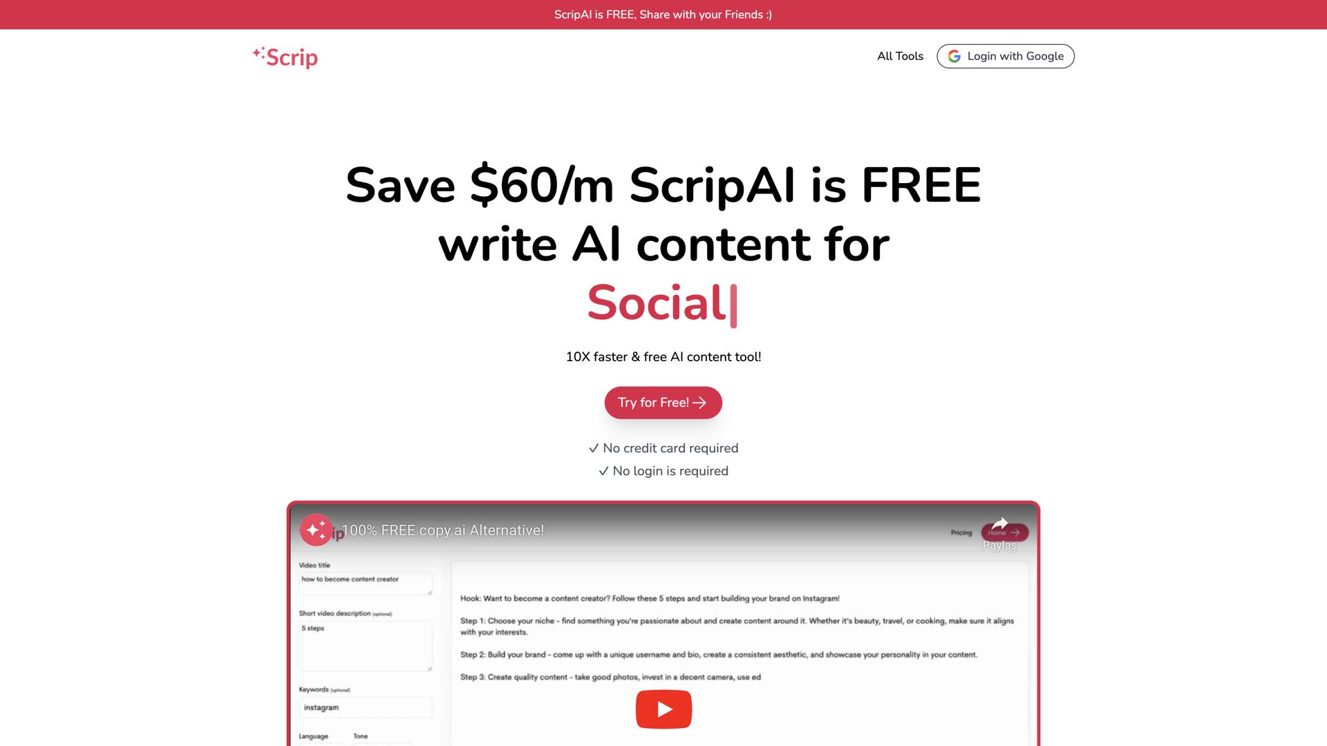 Scrip AI