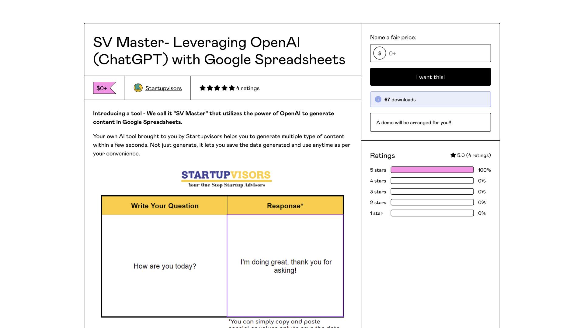 SV Master by Startupvisors