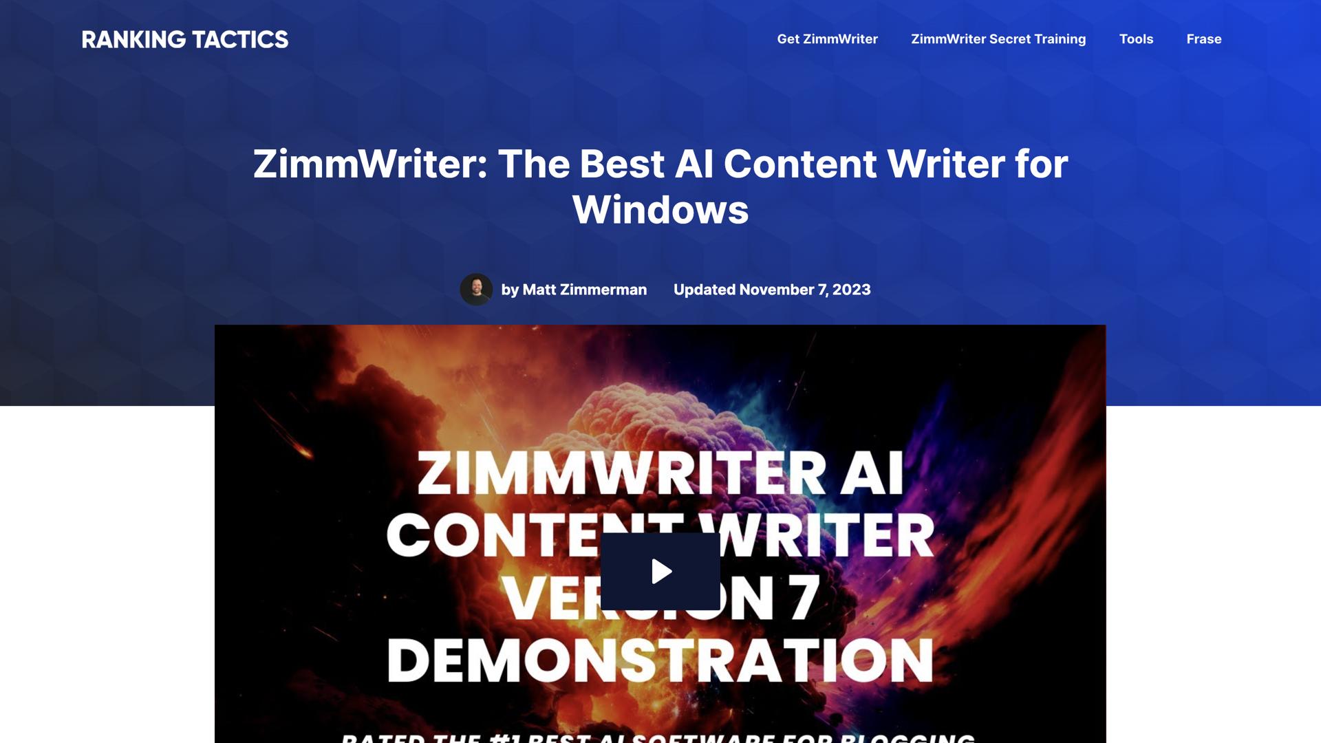 ZimmWriter