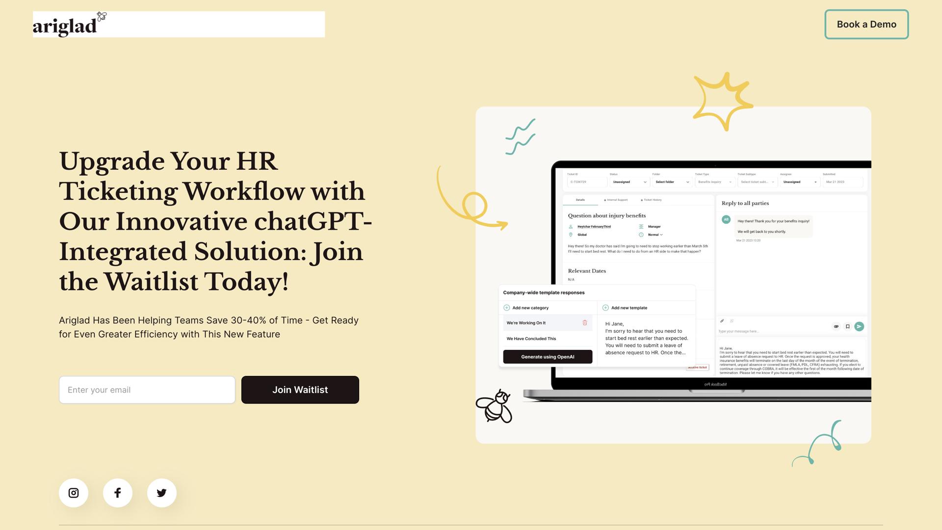 Ariglad x OpenAI Integration