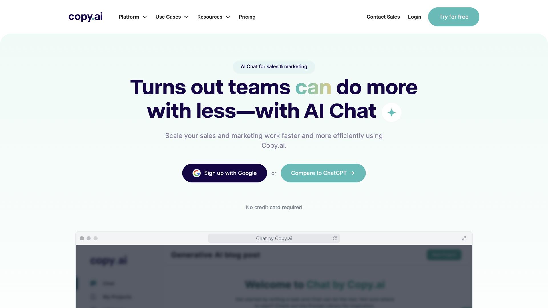 Chat by Copy.ai