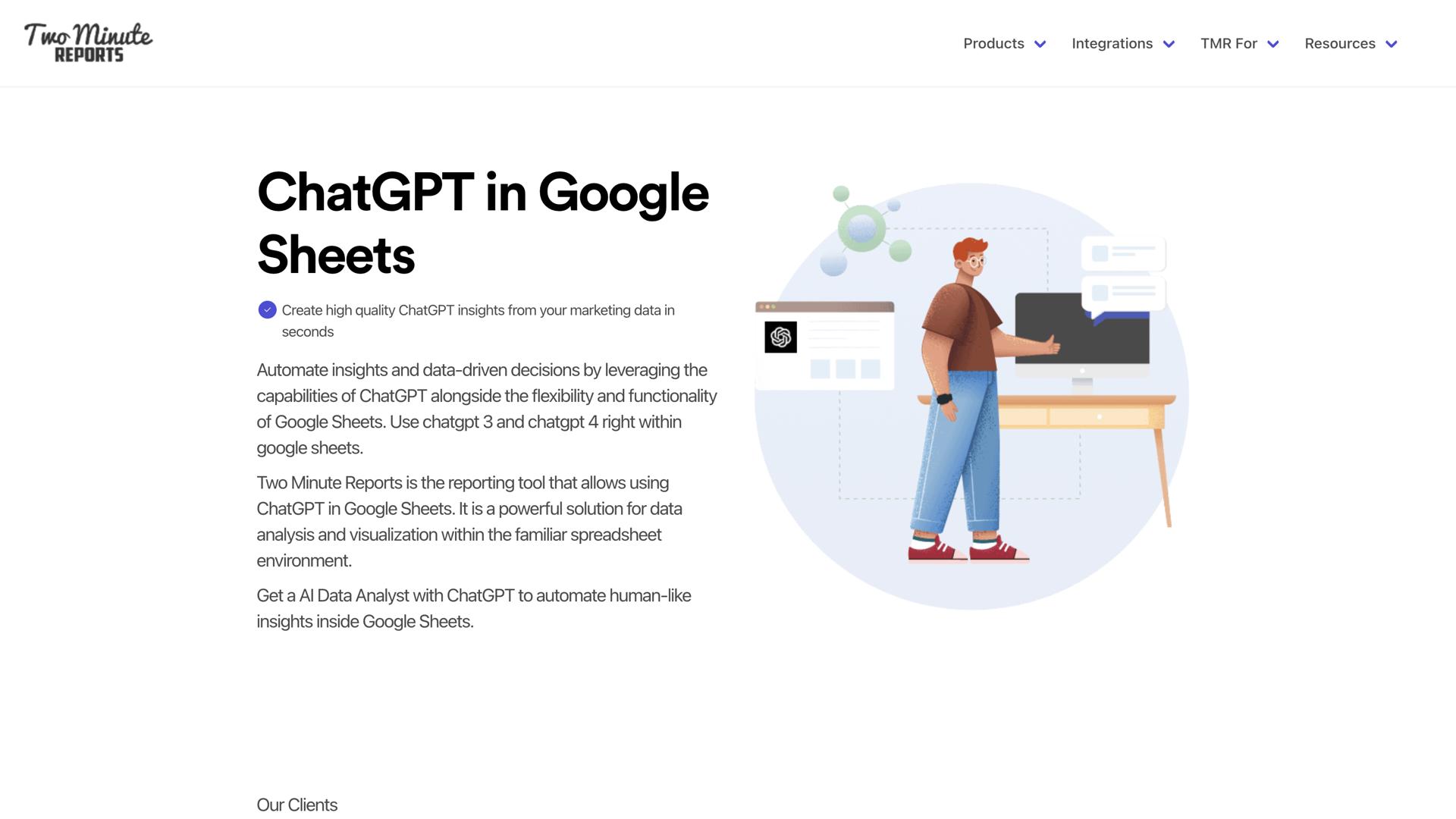ChatGPT for Google Sheets