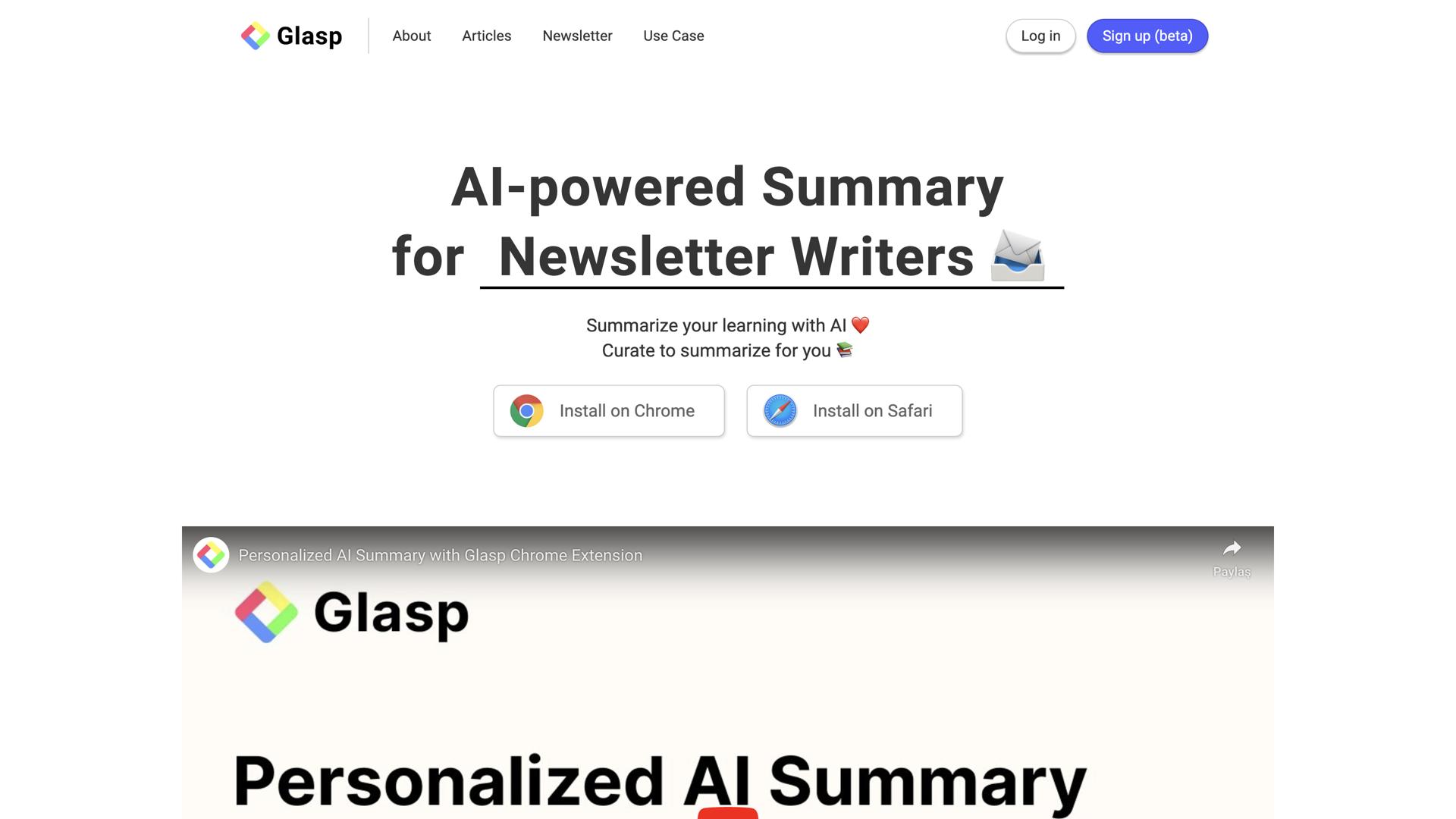 Personalized AI Summary by Glasp