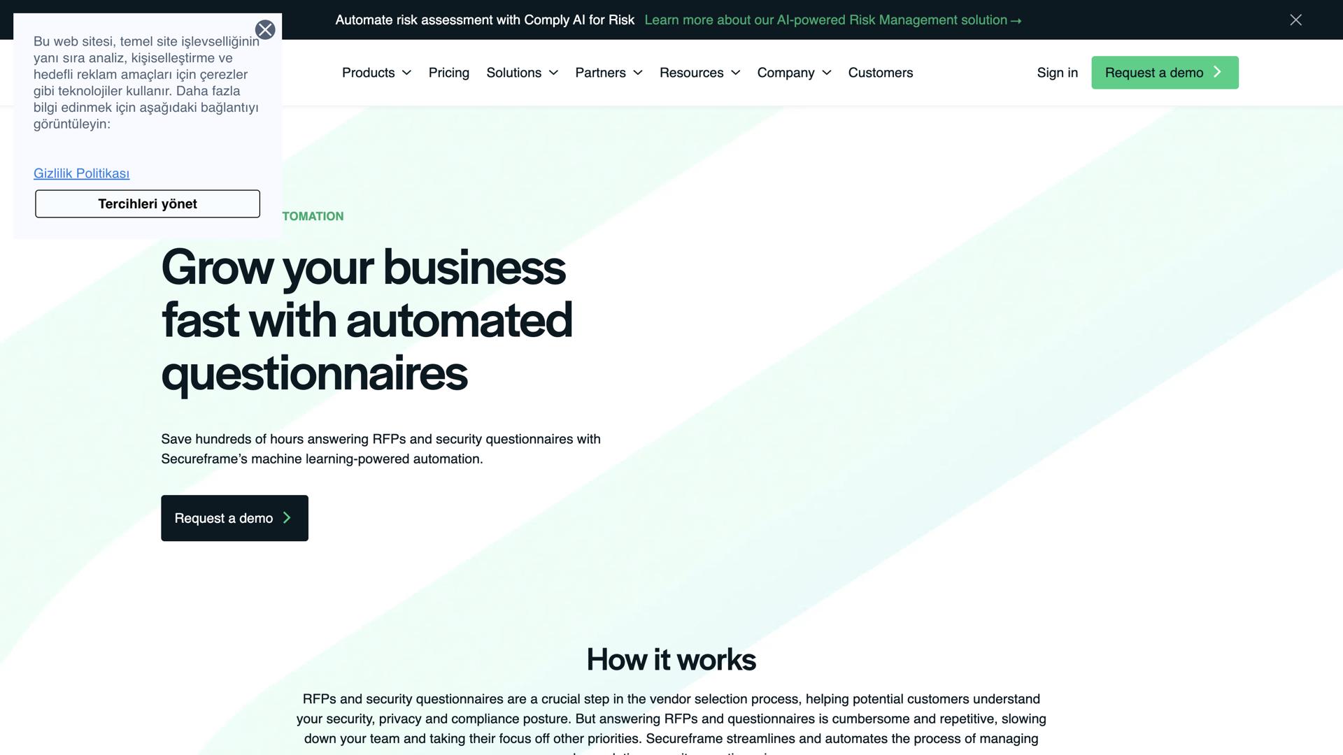Secureframe Questionnaires