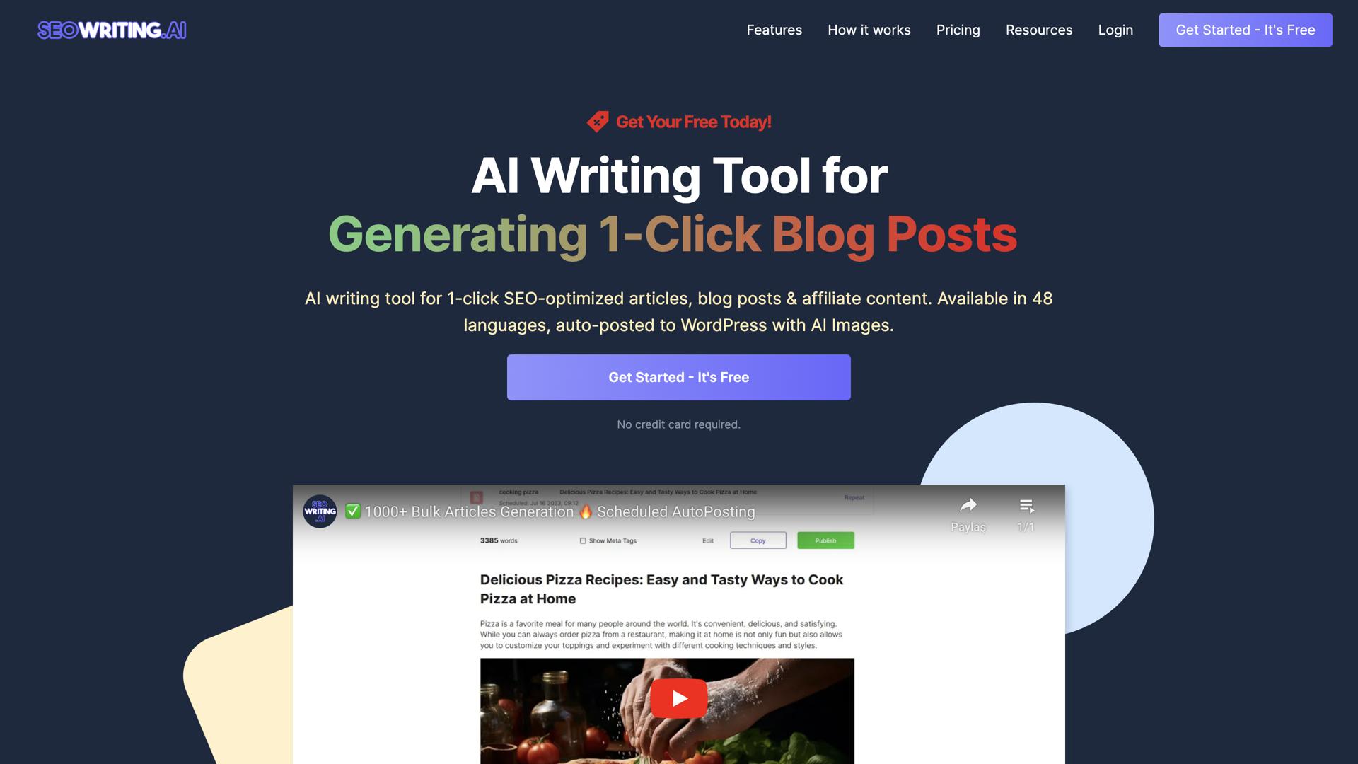 Seowriting AI