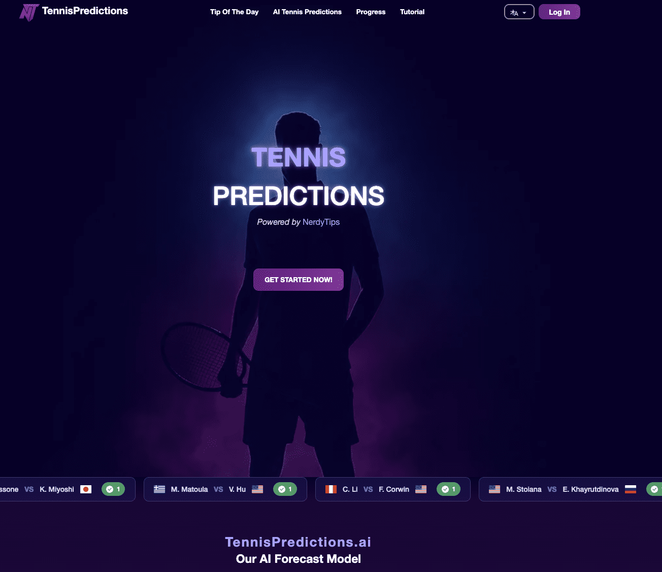 AI Tennis Predictions
