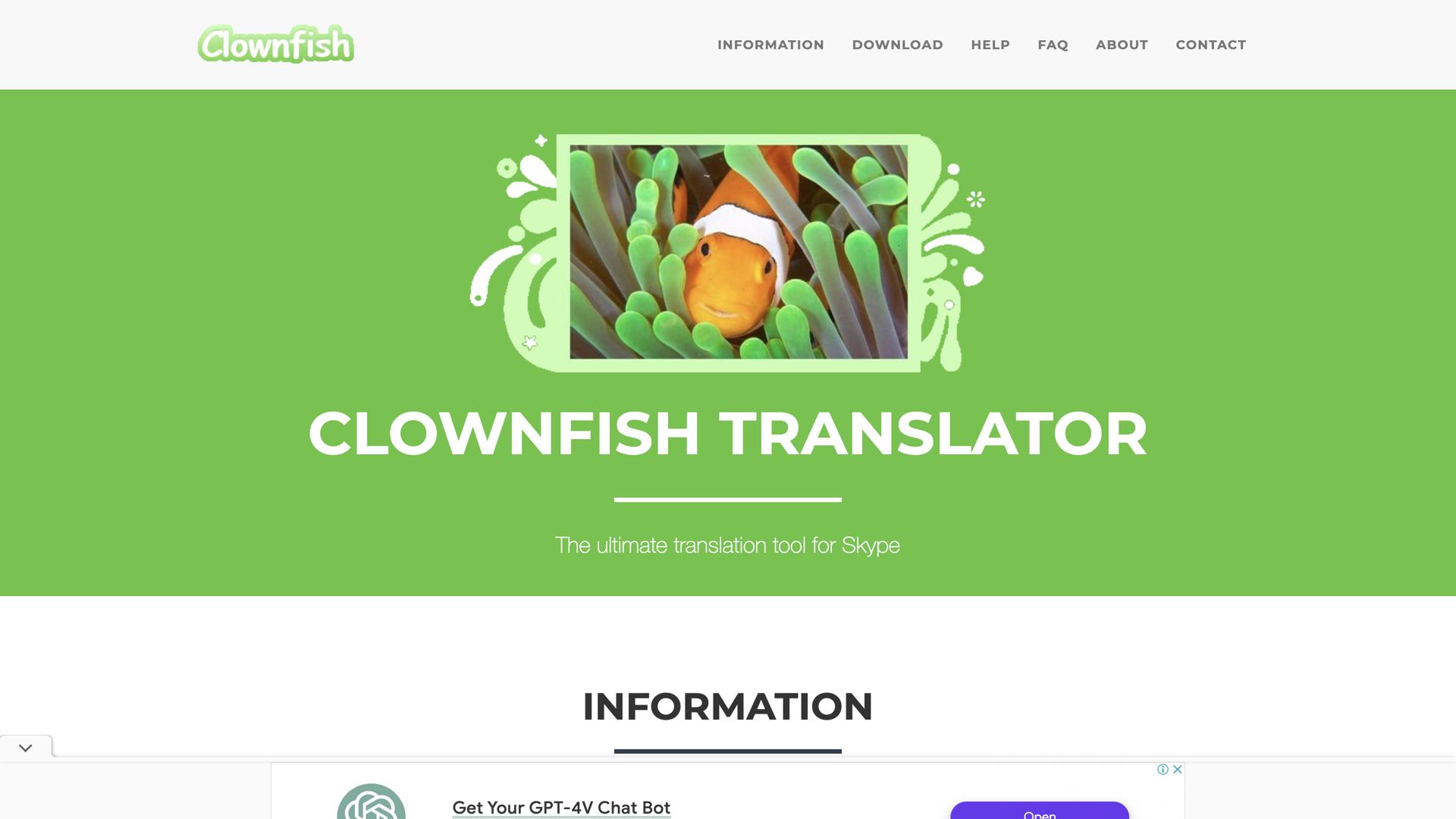 Clownfish Voice Changer