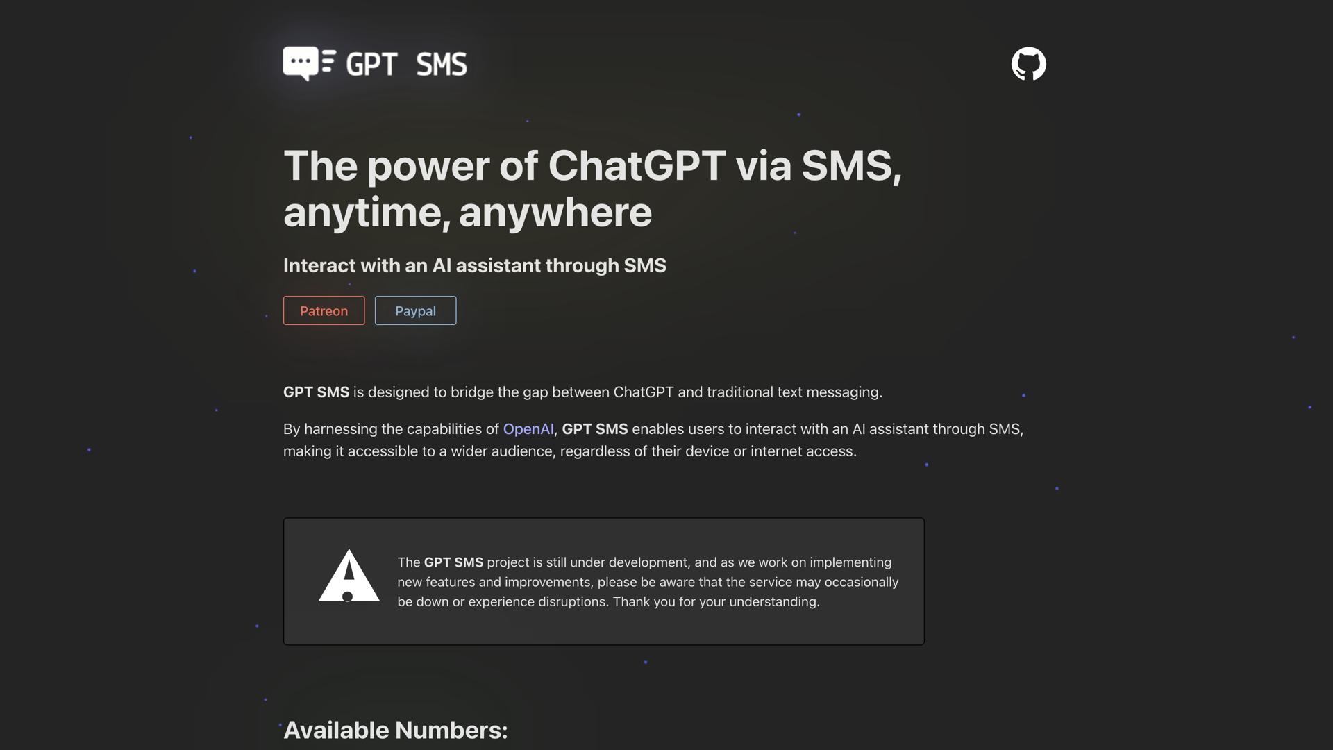 GPT SMS