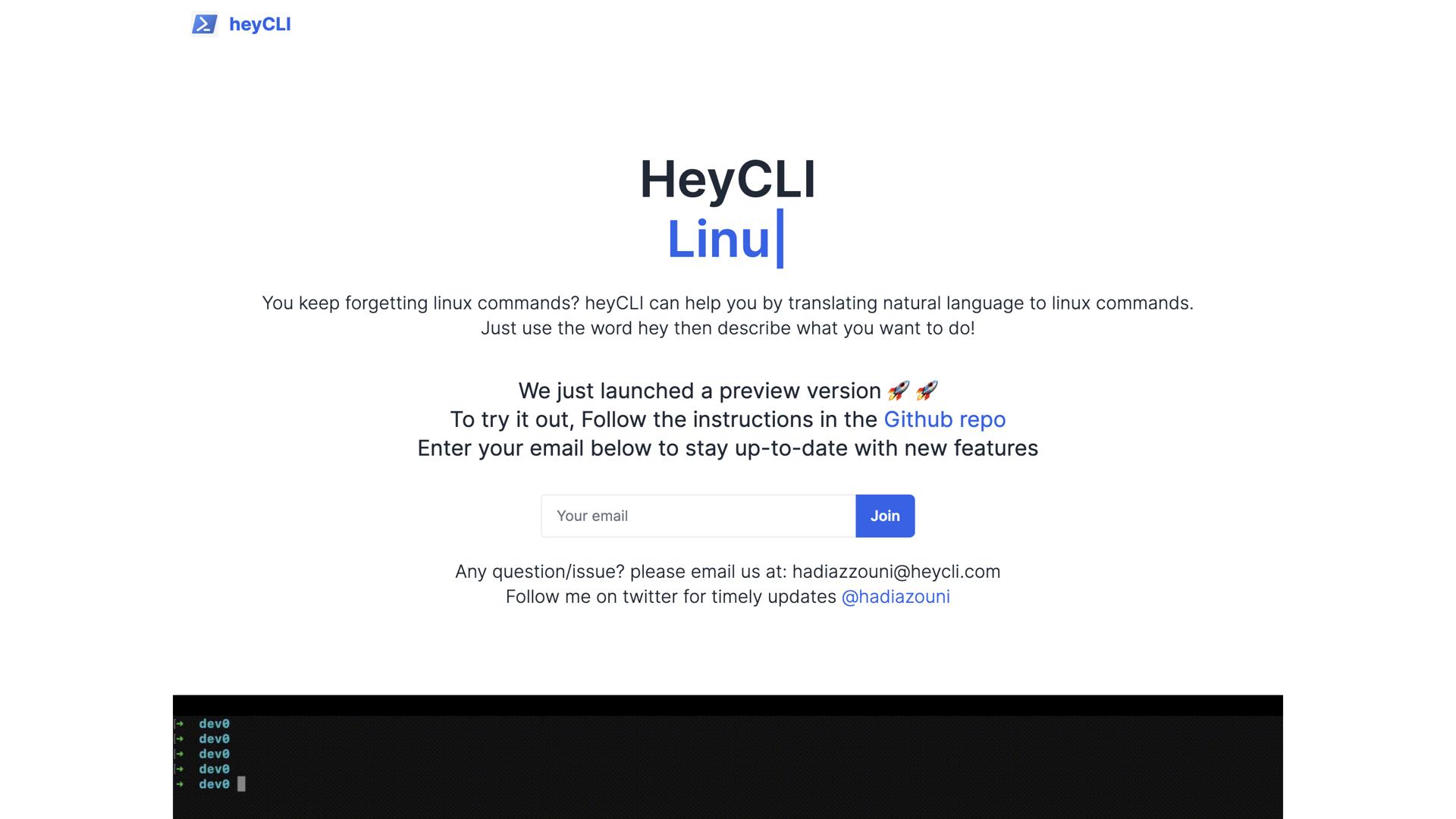 HeyCLI