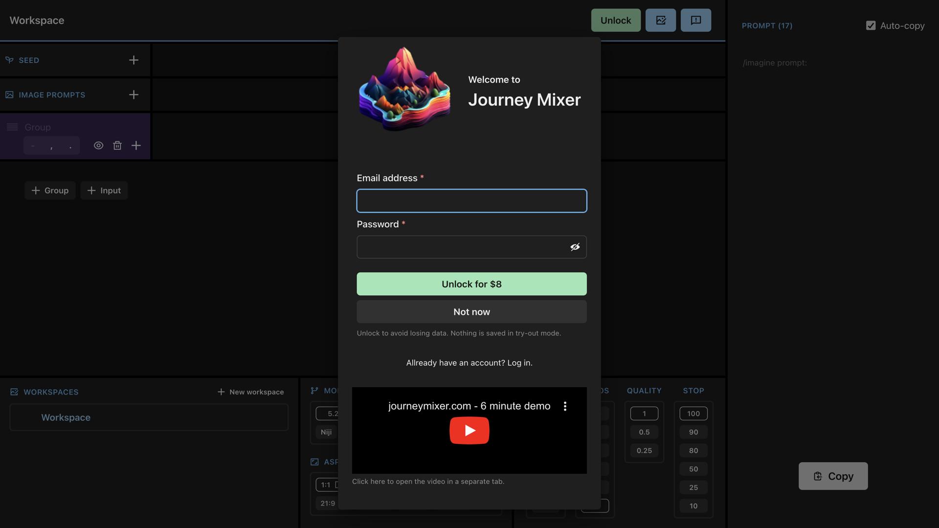 Journey Mixer