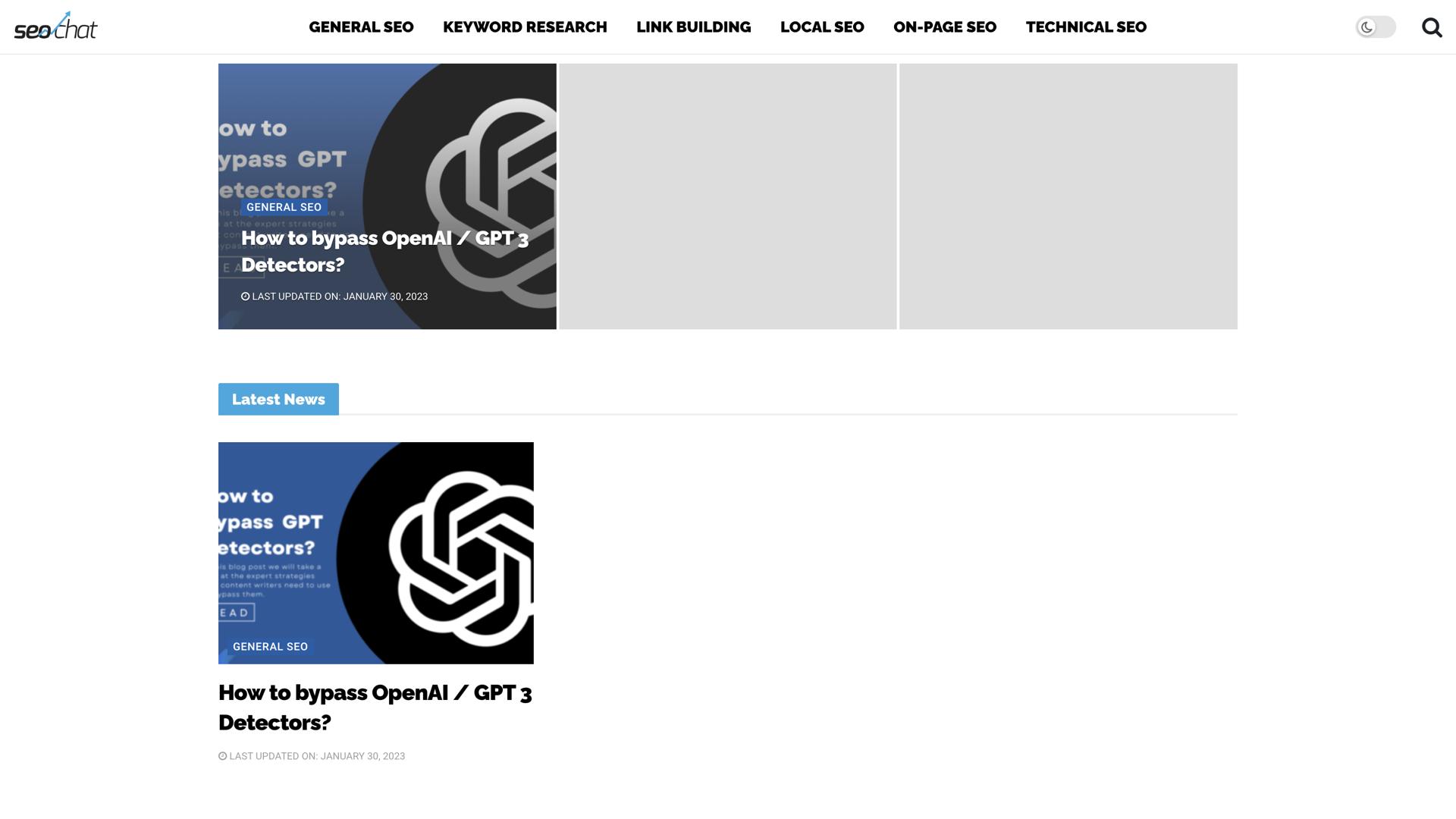 Meta Description Generator By SEO Chat