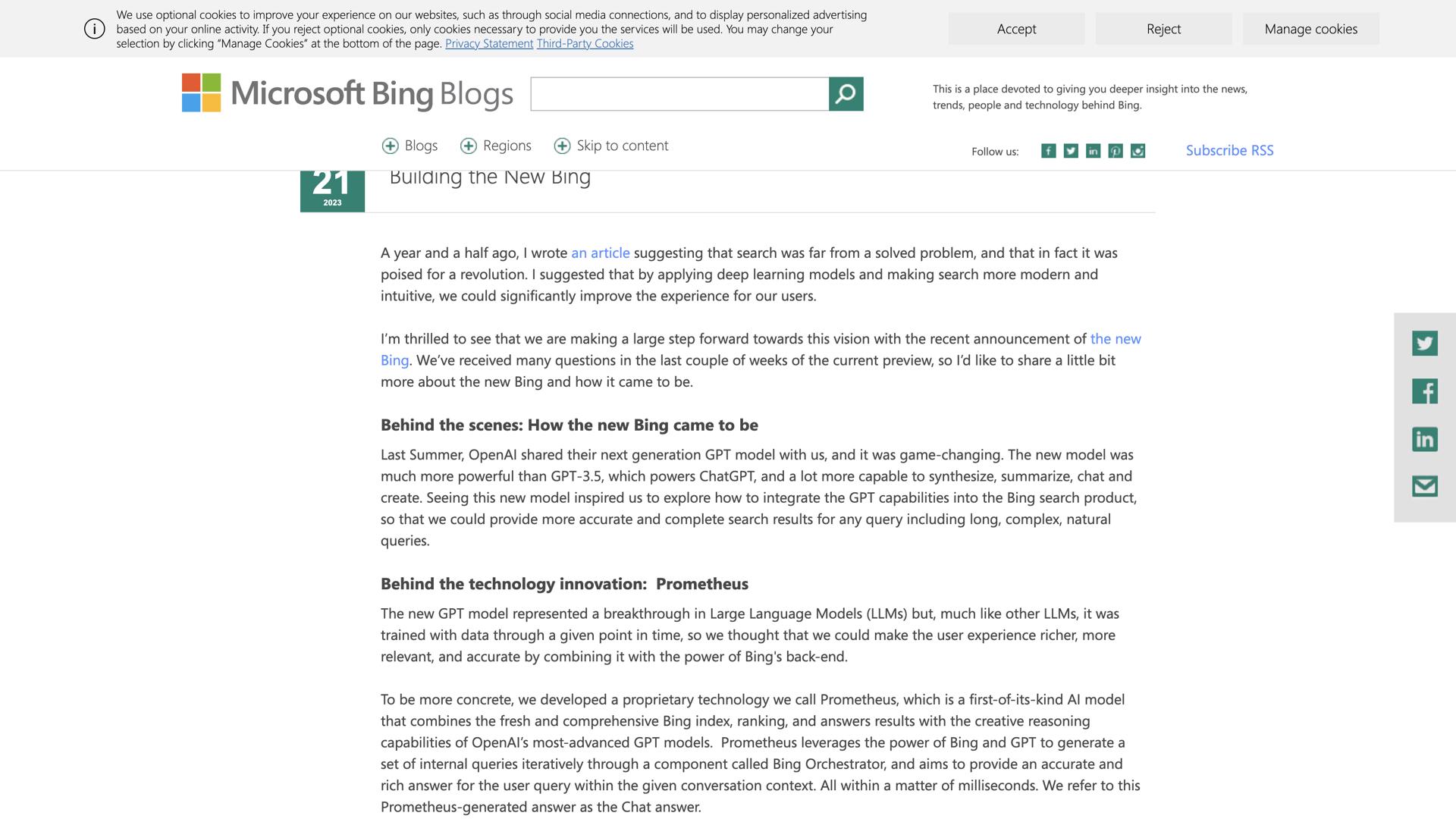 Microsoft Prometheus