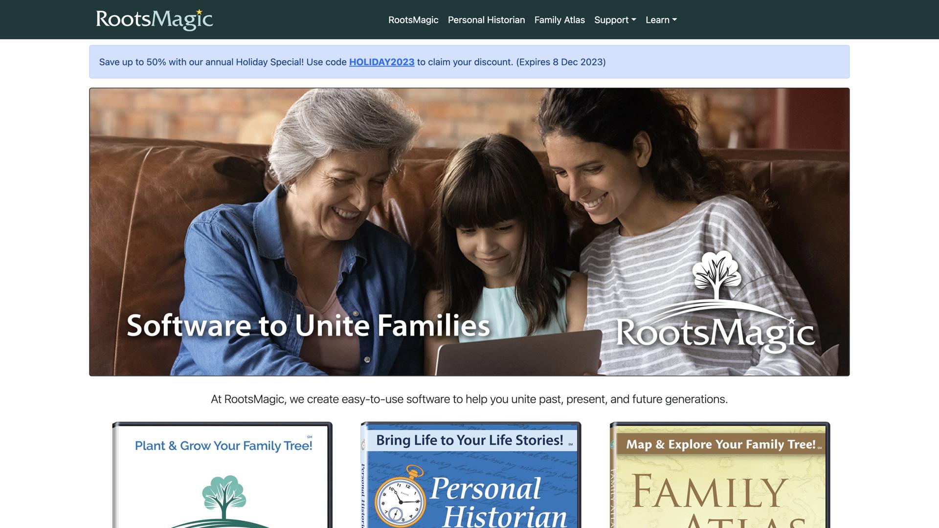 RootsMagic Family Tree Software