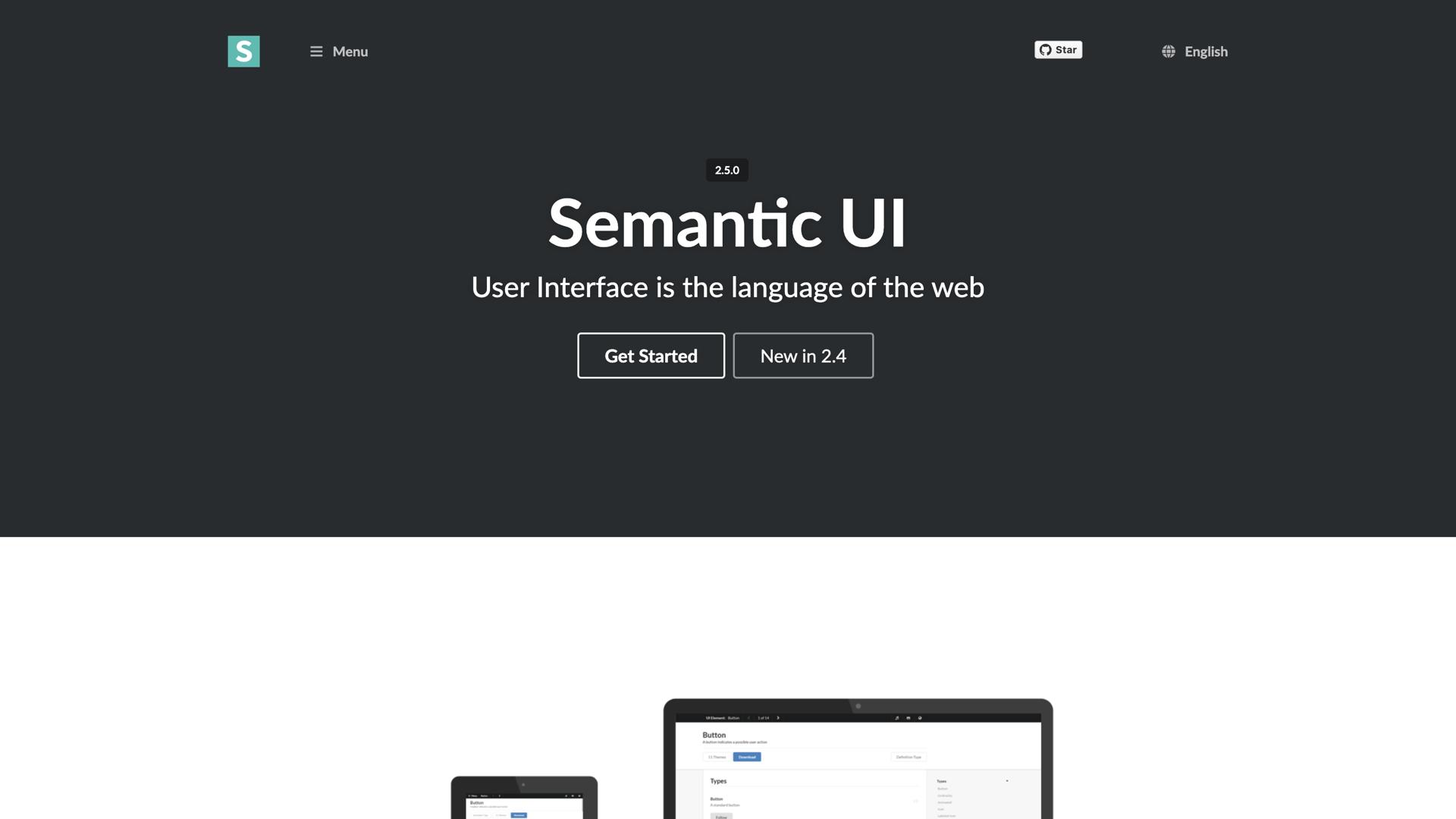 Semantic UI