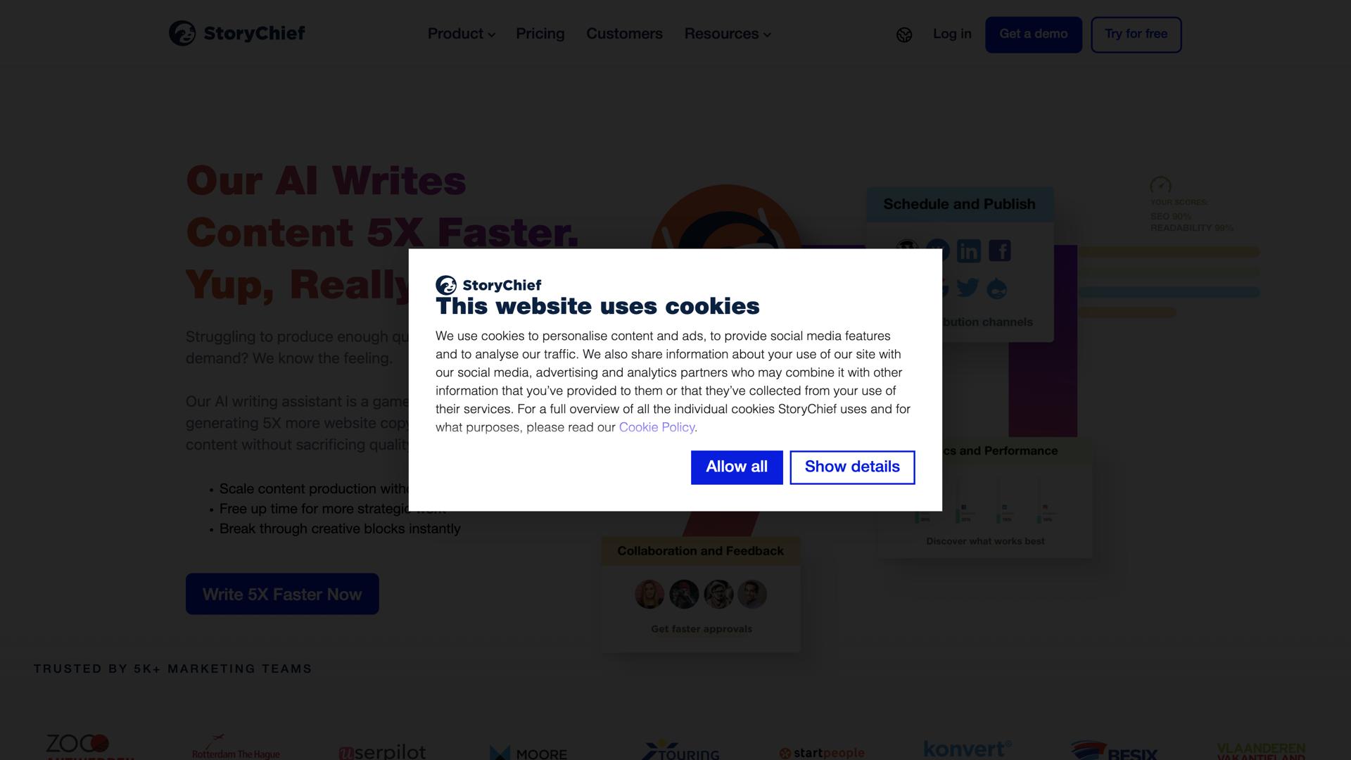 StoryChief – AI Power Mode