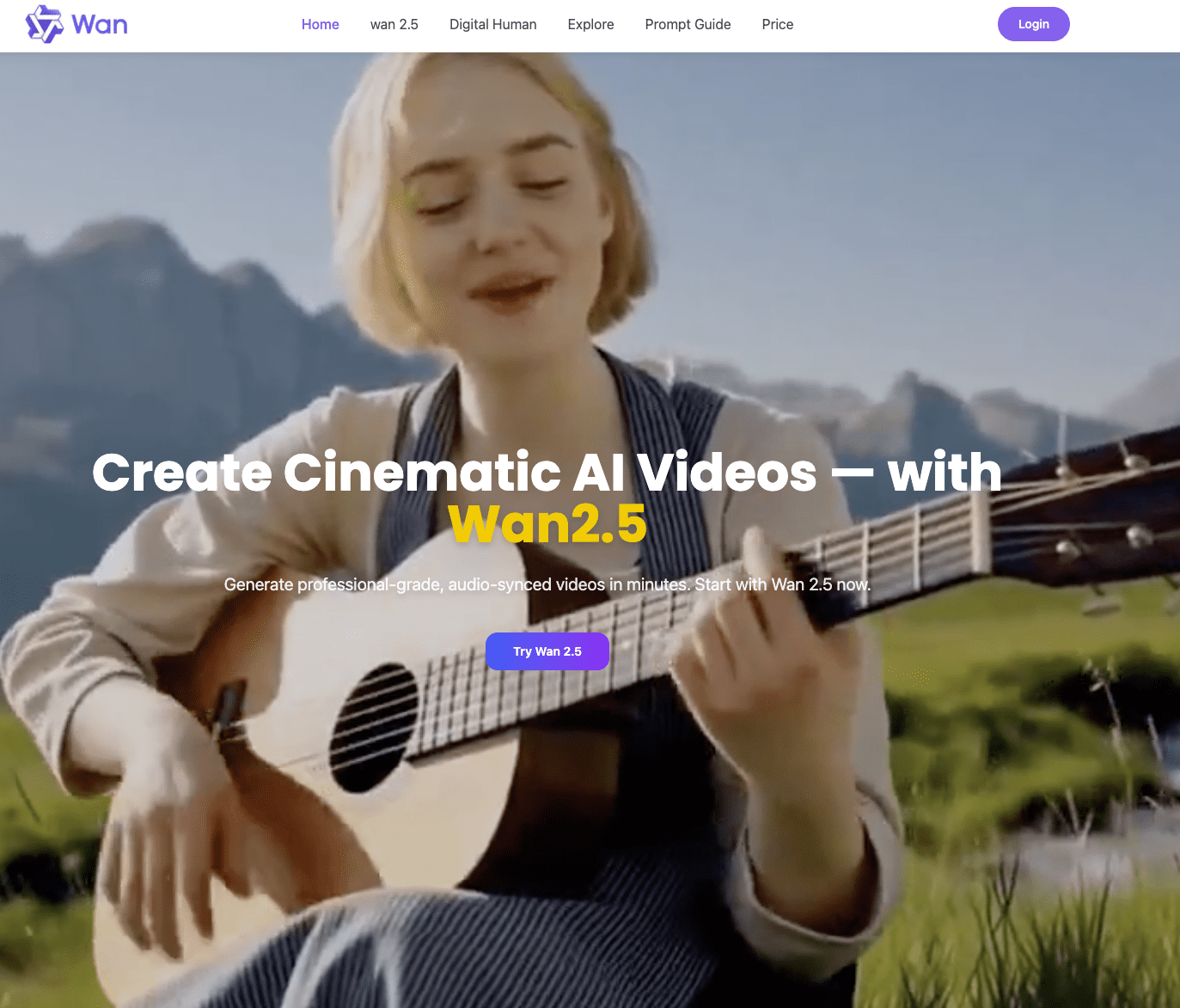 Wan2.5 AI Video Generator