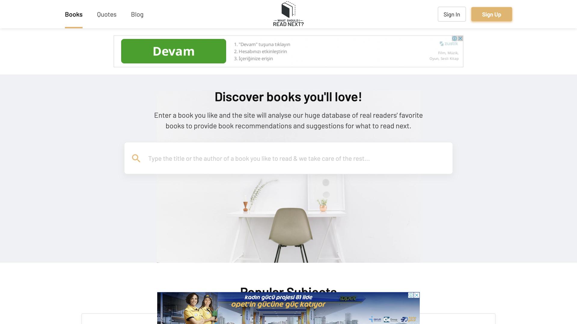 What Should I Read Next?