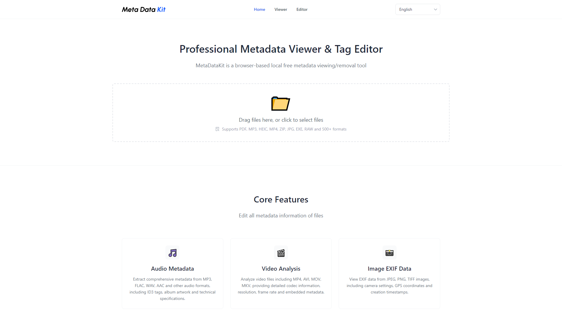 MetaDataKit – EXIF & Metadata Toolkit
