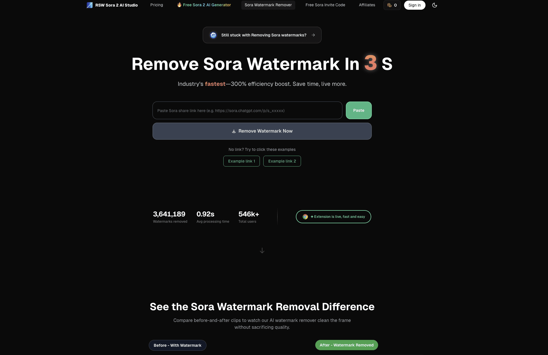 RSW Sora 2 AI Studio