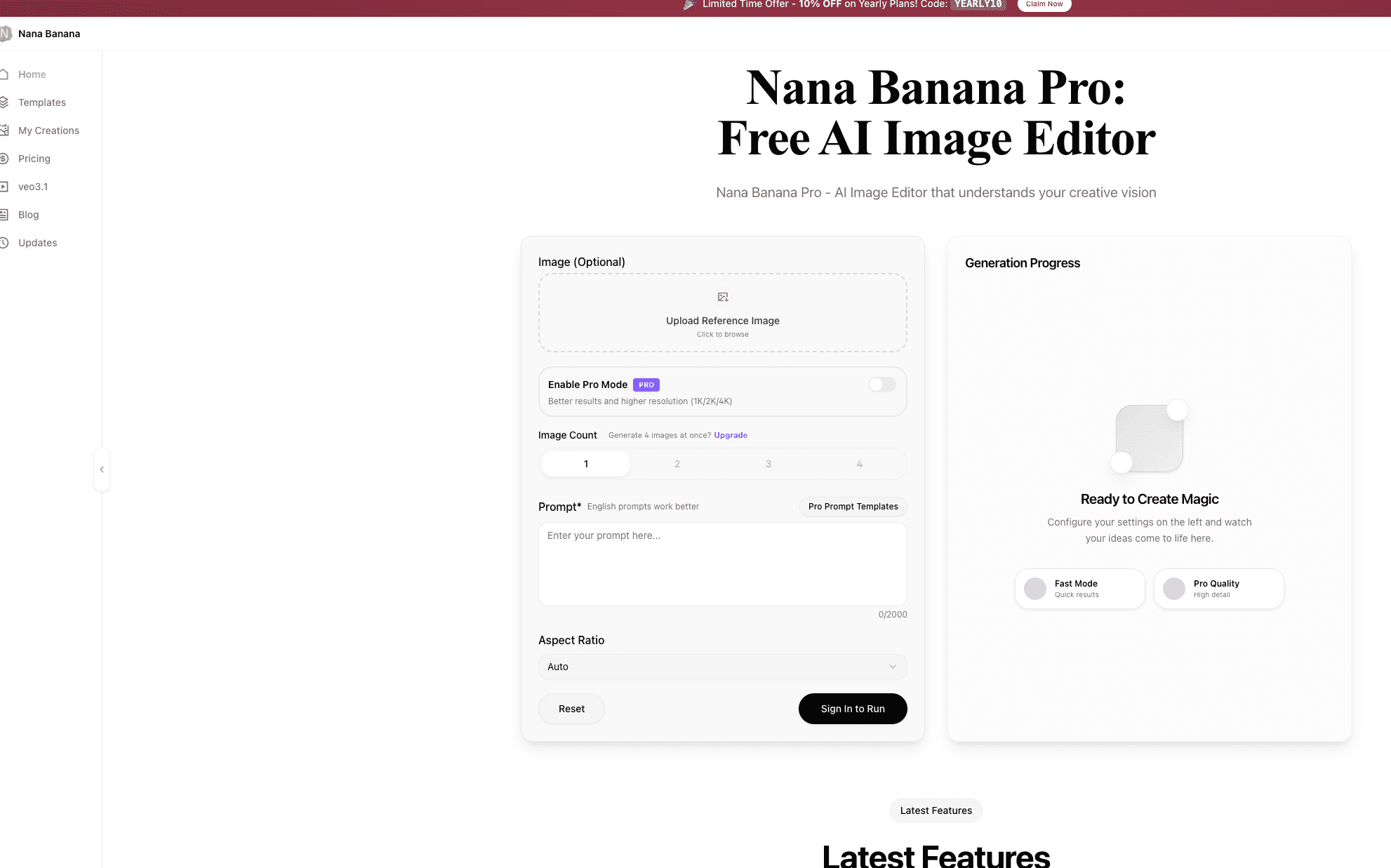 Nana Banana Pro AI Image Editor