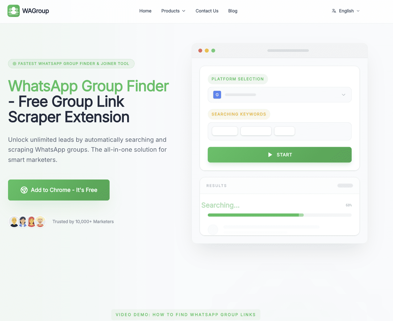 WhatsApp Group Marketing Tool