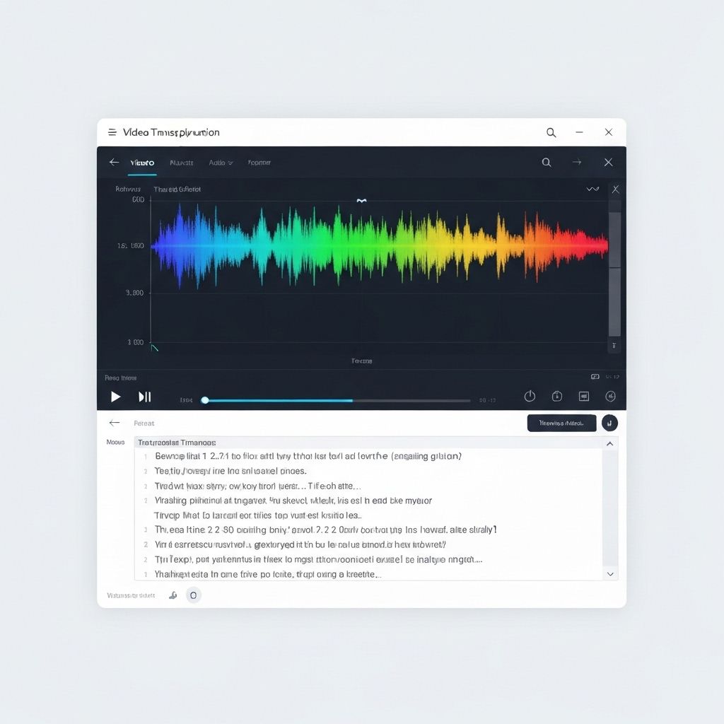 Vid2txt AI工具 - 视频转文字转录工具
